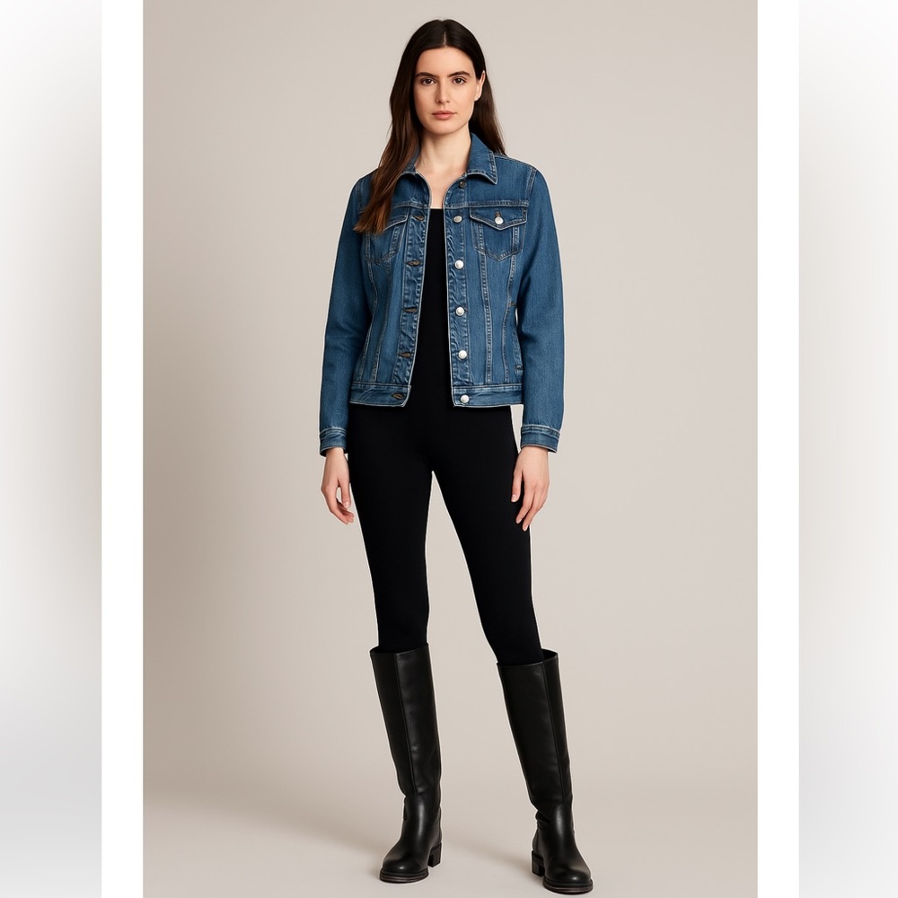 Lucky Brand Trucker Tomboy Jacket Size M‎